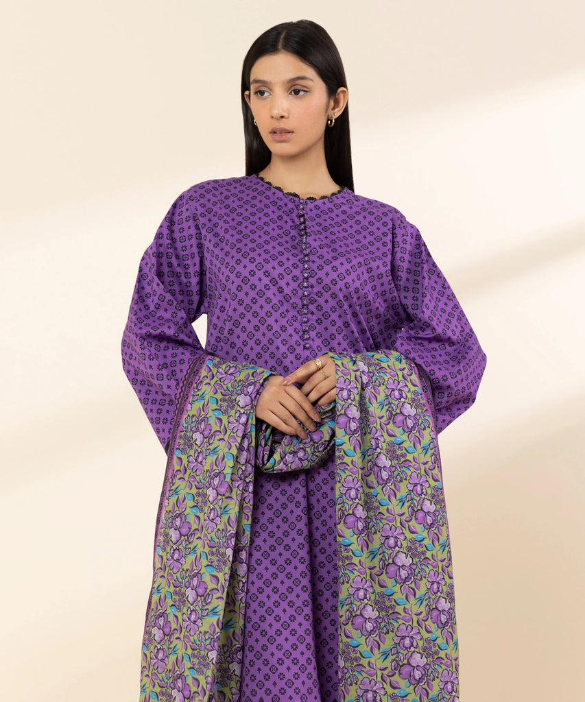 Sapphire 3 Piece - Printed Lawn Suit