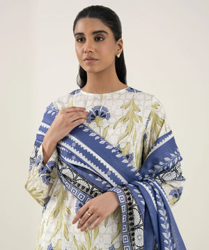 Sapphire 3 Piece - Printed Lawn Suit