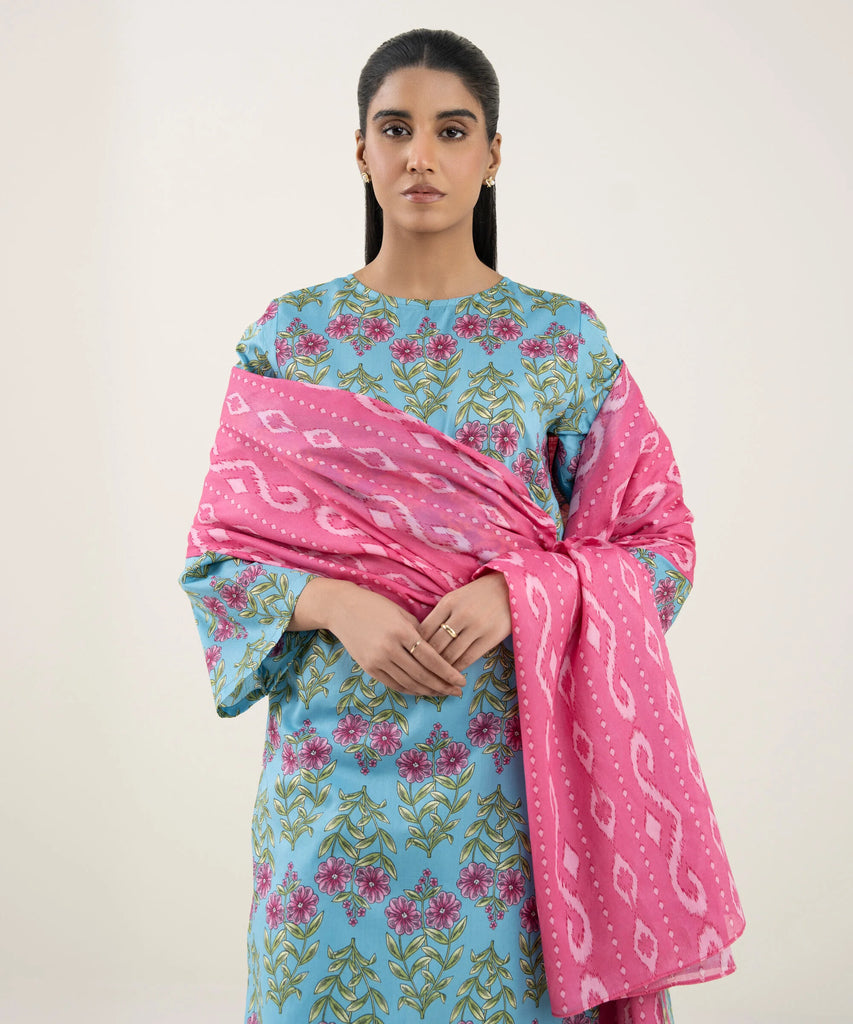 Sapphire 3 Piece - Printed Lawn Suit