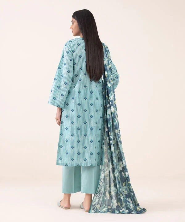 Sapphire 3 Piece - Printed Lawn Suit