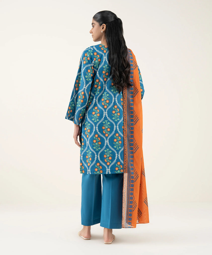 Sapphire 3 Piece - Printed Lawn Suit