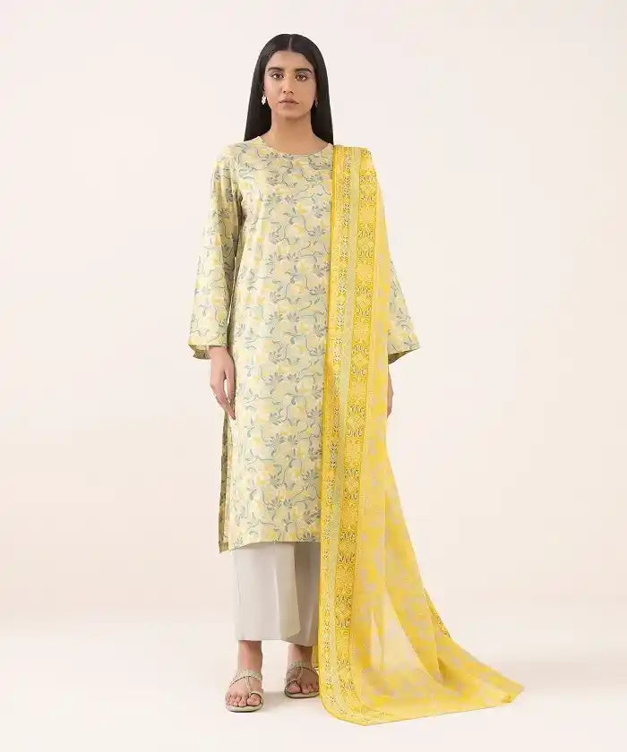 Sapphire 3 Piece - Printed Lawn Suit