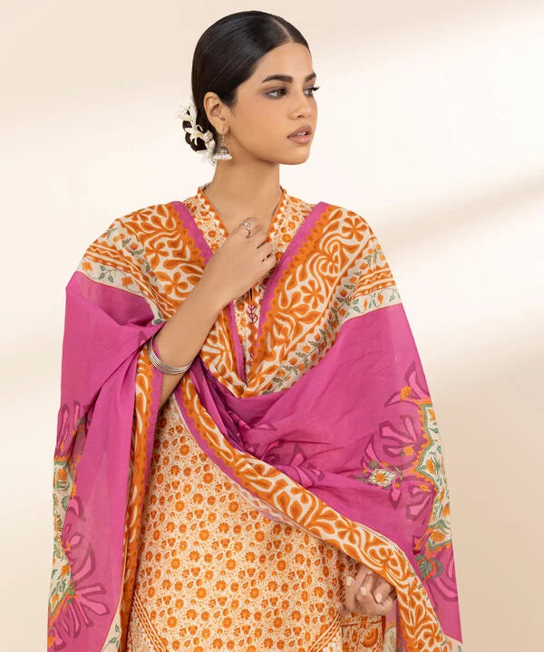Sapphire 3 Piece - Printed Lawn Suit