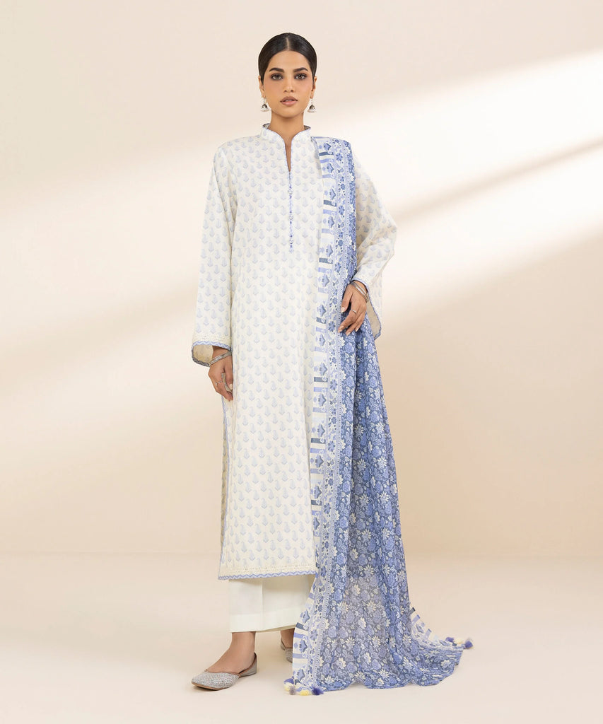 Sapphire 3 Piece - Printed Lawn Suit