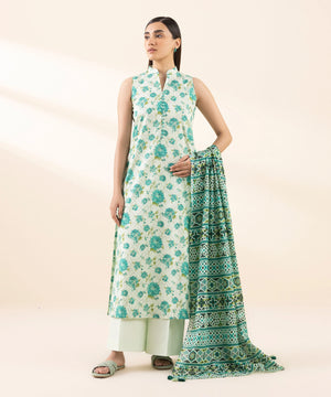 Sapphire 3 Piece - Printed Lawn Suit