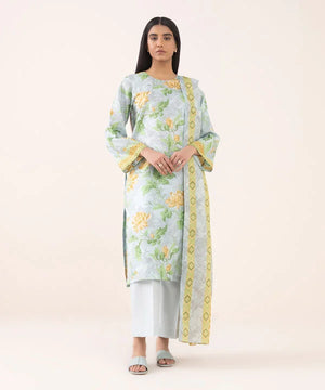 Sapphire 3 Piece - Printed Lawn Suit
