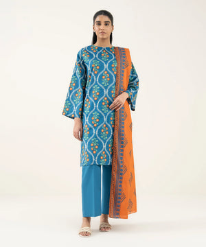Sapphire 3 Piece - Printed Lawn Suit